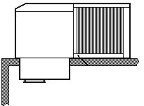 Схема монтажа потолочного моноблока