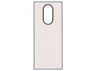 Маятниковая одностворчатая дверь МДО-800.2400/40 Ирбис