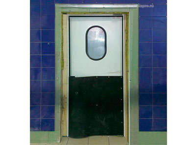 Маятниковая одностворчатая дверь МДО-1100.2200/40 Ирбис